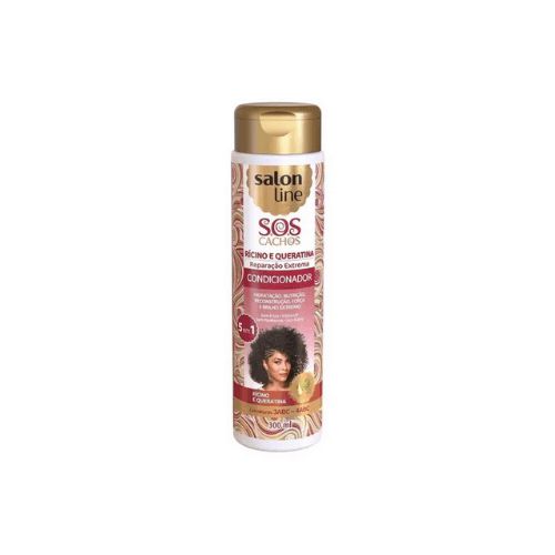 Condicionador Salon Line Sos Cachos Rícino e Queratina 300ml