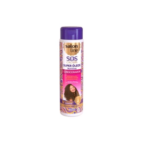 Condicionador SOS Cachos Super Óleos Salon Line 300ml