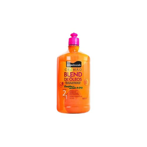 Cremão Blend de Óleos 2 em 1 Corpo Dourado - creme de hidratação + Creme de pentear 1kg