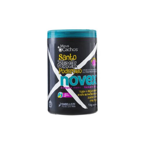Creme de Tratamento Novex Meus Cachos Santo Black Poderoso 1kg