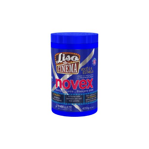 Creme de Tratamento Ultraprofundo Novex Meu Liso de Cinema 400g