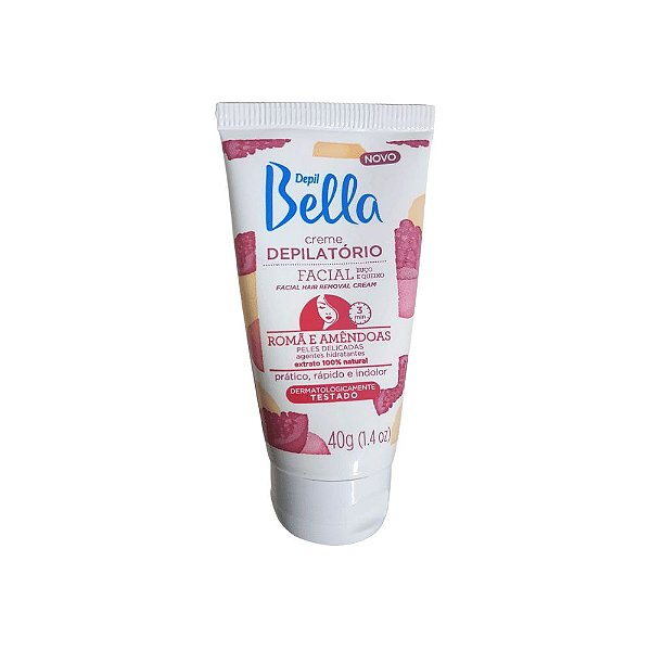 Creme Depilatório Corporal Depil Bella Romã e Amendoas 40g