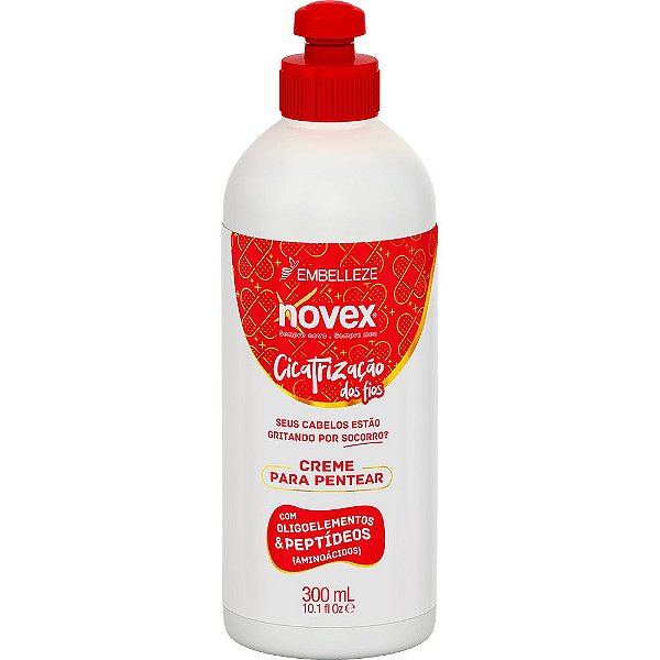 Creme para Pentear Novex Cicatrização dos Fios 300ml