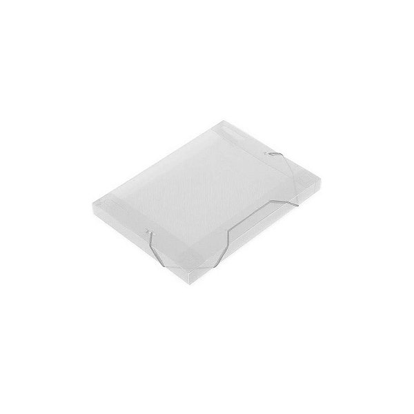 Pasta Escolar Polibras 40mm Soft - Cristal