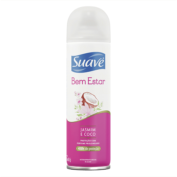 Desodorante Suave Jasmim e Coco 48h de Proteção 150ml
