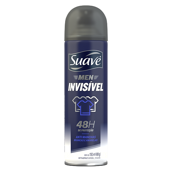 Desodorante Suave Men Invisible Anti Manchas 150ml