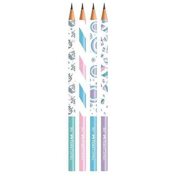 EcoLapis Grafite Faber Castell Tons Pastel Marshmallow