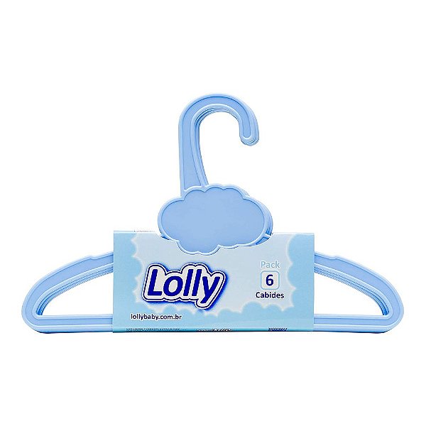 Kit 6 Cabides Special Lolly - Azul