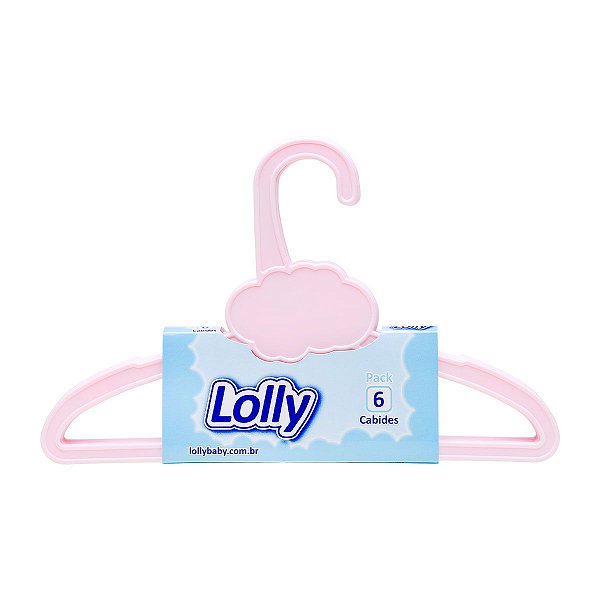 Kit 6 Cabides Special Lolly - Rosa