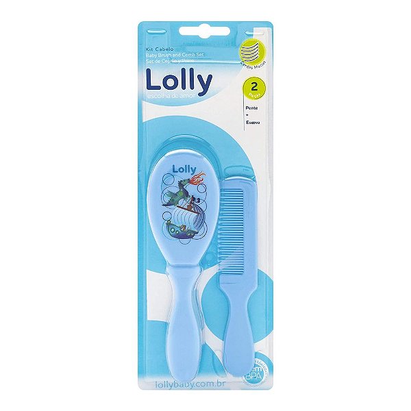 Kit Cabelo Tip Azul Lolly - 7050-01