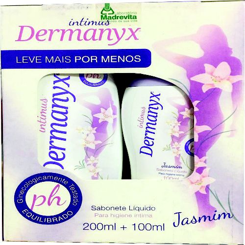 Kit Dermanix Intimus Leve Mais por Menos 200ml + 100ml Jasmim