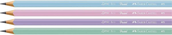 Lapis Faber Castell Ecolapis Pastel - Cores Sortidas