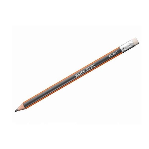 Lapis Grafite Jumbo Black Peps Maped HB2