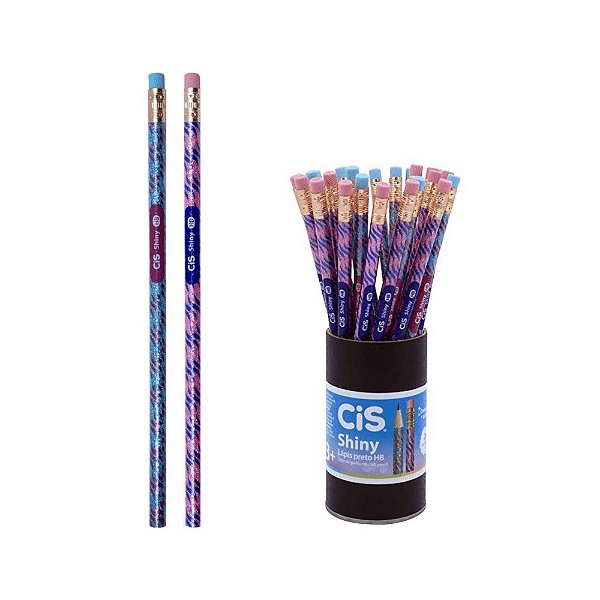 Lapis Preto HB Cis Shiny Corpo com Glitter
