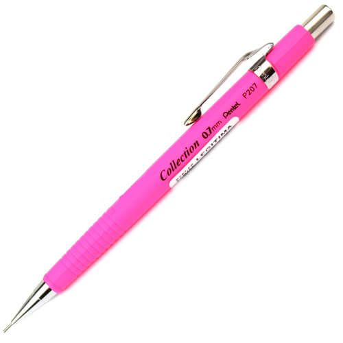 Lapiseira Pentel Collection Legítima 0.7mm P207 Pink