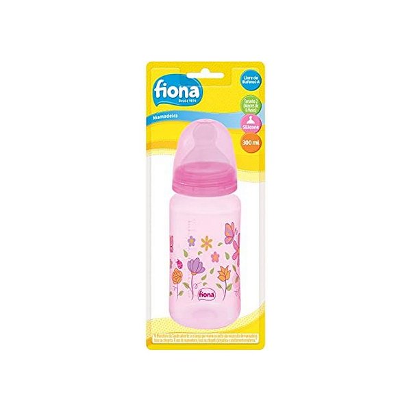 Mamadeira Fiona 300ml Rosa
