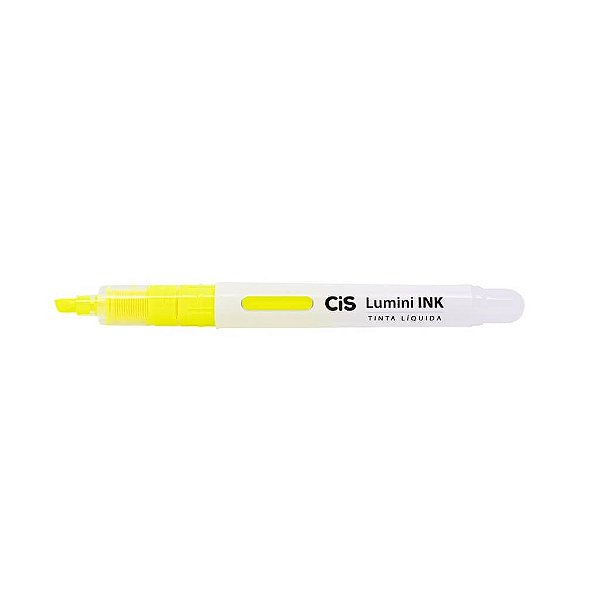 Marca Texto Cis Lumini Ink Tinta liquida Amarelo