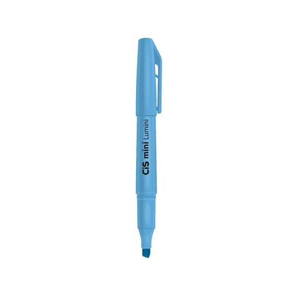 Marca Texto Cis Mini Lumini Neon-Azul