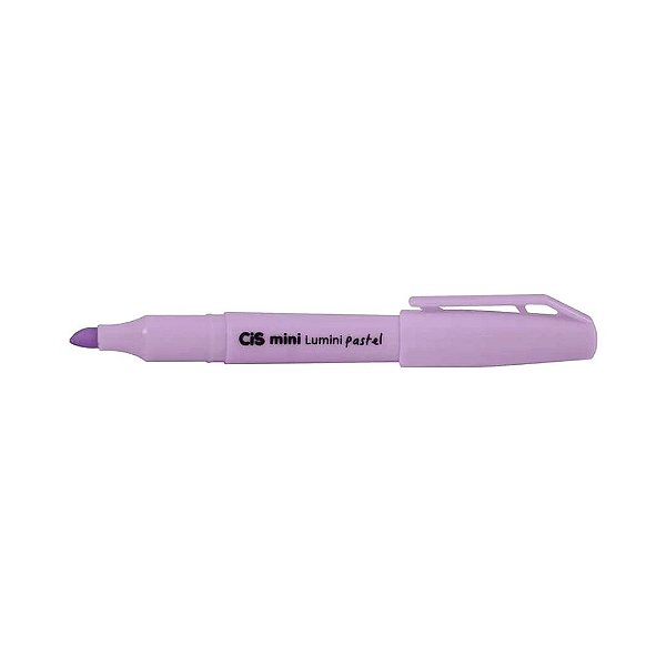 Marca Texto Cis Mini Lumini Pastel-Lilás