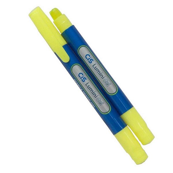 Marca Texto Gel Cis Lumini Neon - Amarelo