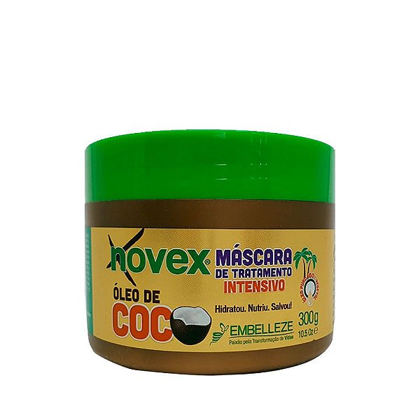 Máscara de Tratamento Intensivo Novex Óleo de Côco 300g