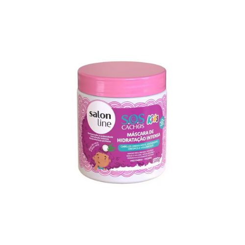 Mascara Hidratação Intensa Salon Line SOS Cachos Kids 500g