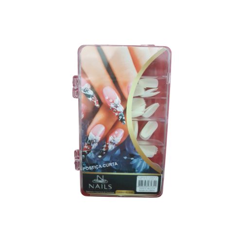 Nails Unhas Postiça Curta com 100 unidades