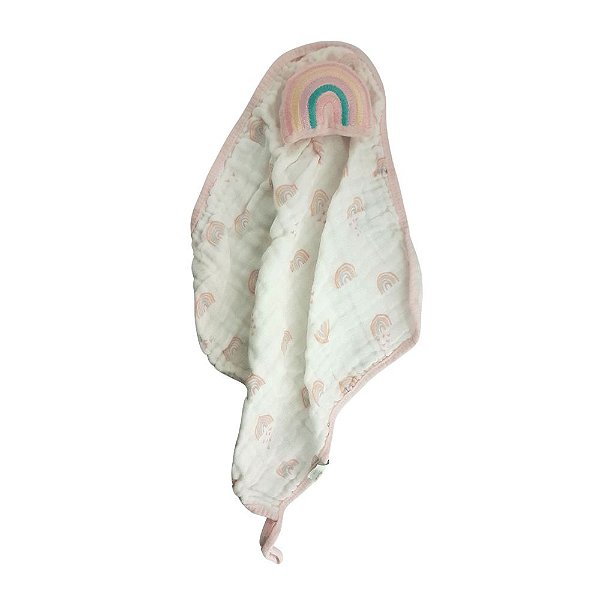 Naninha Papi com Prendendor de Chupeta 35x35cm - Chuva de Amor