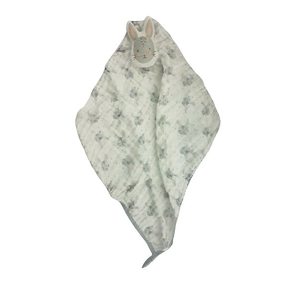 Naninha Papi Soft Com Prendedor de Chupeta 35cm X 35cm - Coelhinho