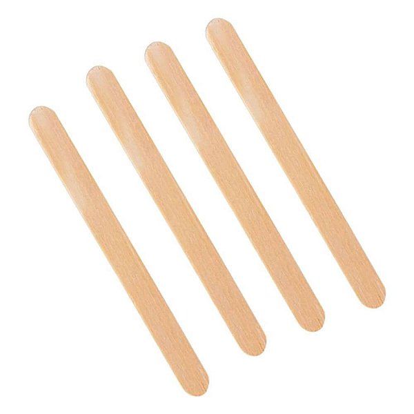 Palito de Picolé Natural Mutual 50 Unidades