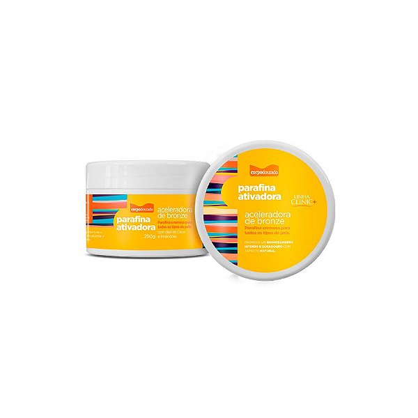 Parafina Ativadora Corpo Dourado 250g Acelera o Bronze
