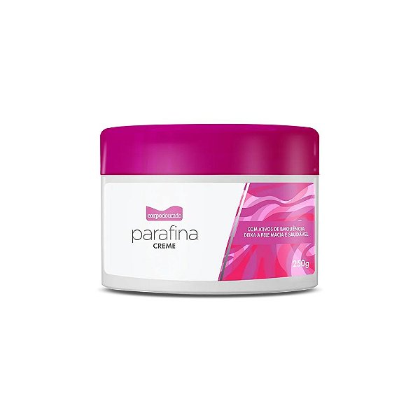 Parafina Creme Corpo Dourado 250g