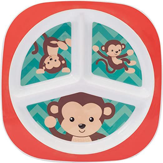 Pratinho com Divisórias Buba - Macaquinho +6m