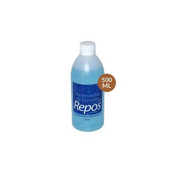 Removedor de Esmalte Repos à Base de Acetona 500ml