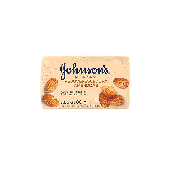 Sabonete Johnsons Amendoas 80g