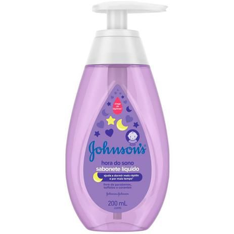 Sabonete Liquido Johnsons Baby Hora Do Sono Lavanda E Camomila 200 Ml