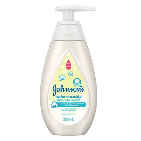 Sabonete Liquido Recem Nascido Johnsons Baby 200ml  R57928
