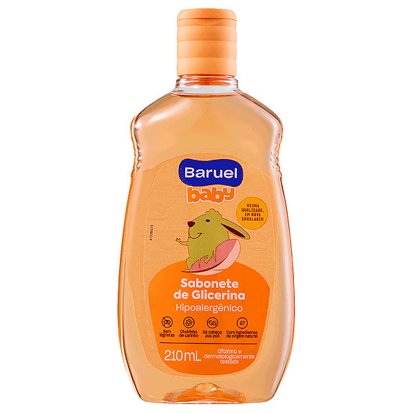 Sabonete Líquido Baruel Baby Glicerina 210ml