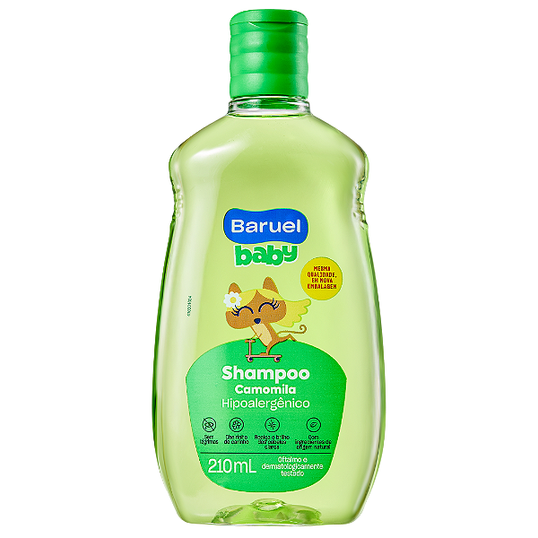Shampoo Baruel Baby Camomila 210ml
