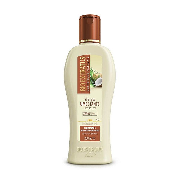 Shampoo Umectante Oleo de Coco BioExtratus 250ml