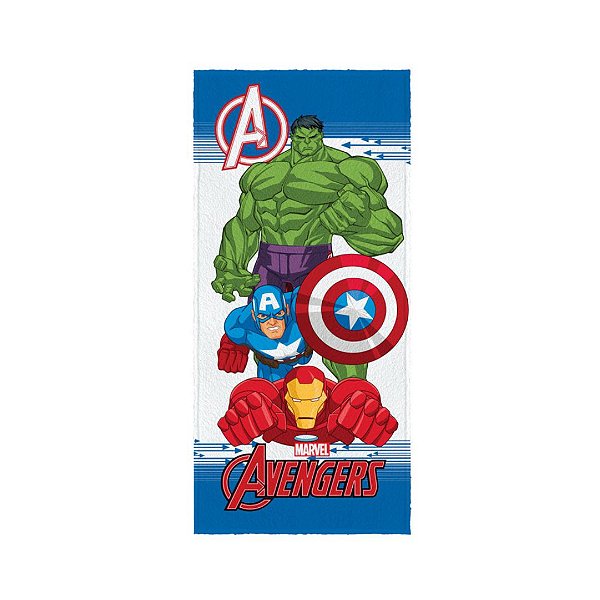 Toalha De Banho Infantil Lepper Avengers