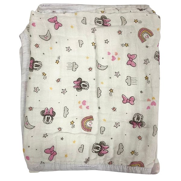 Toalha Soft Minnie 85X85 cm