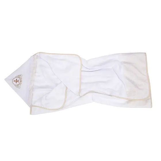 Toalha Soft Bordada Loupiot Clean 85x85cm - neutra