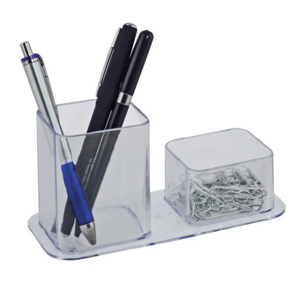 Porta Canetas Duplo Dello Cristal 3030