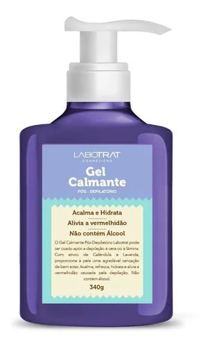 Gel Calmante Pós - Depilação Labotrat 340g