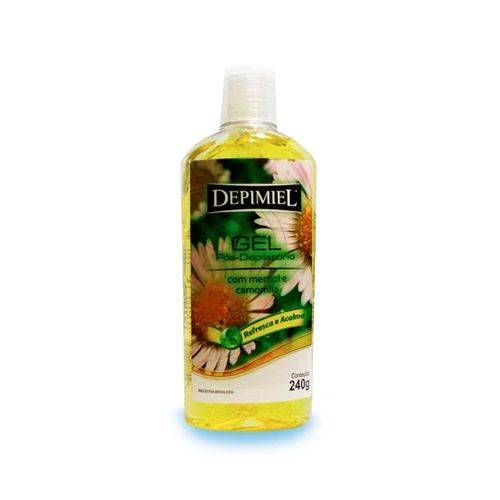 Gel Pós - Depilação Com Mentol e Camomila Depimiel 240g