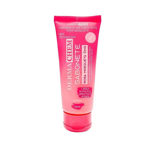 Sabonete Ultra Hidratante Rosa Mosqueta DermaChem 100ml