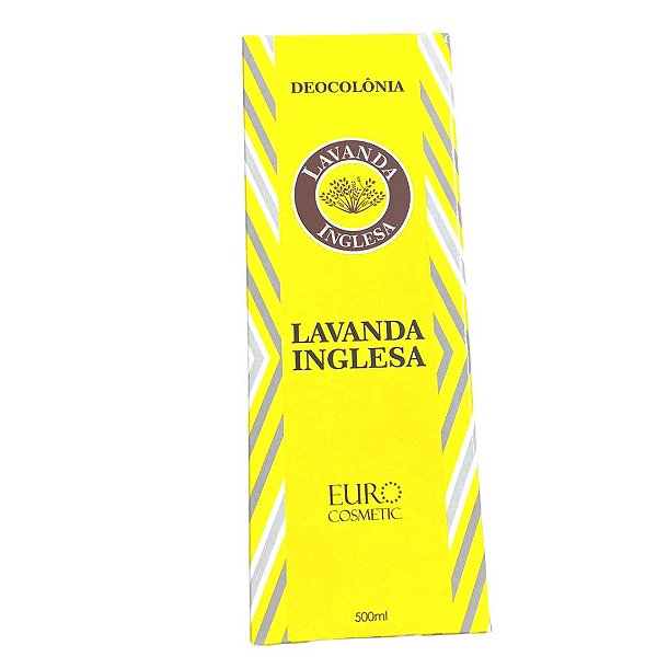 Deo colônia Lavanda Inglesa Euro Cosmetic 500ml