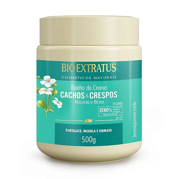 Banho de Creme BioExtratus Cachos e Crespos 500g