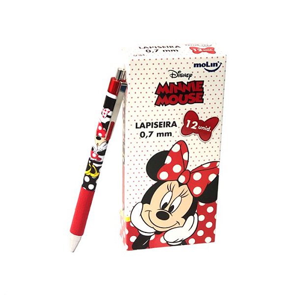 Lapiseira Minnie Mouse 0,7mm Molin